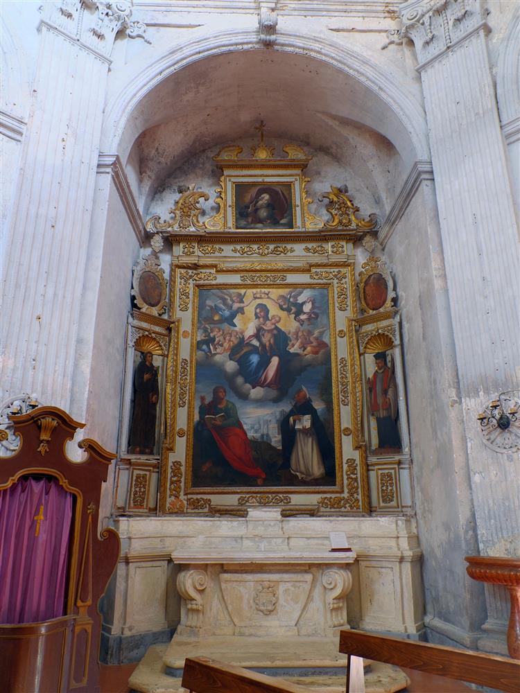 Gallipoli (Lecce, Italy) - Chapel of the Virgin of Graces in the Church of San Domenico al Rosario